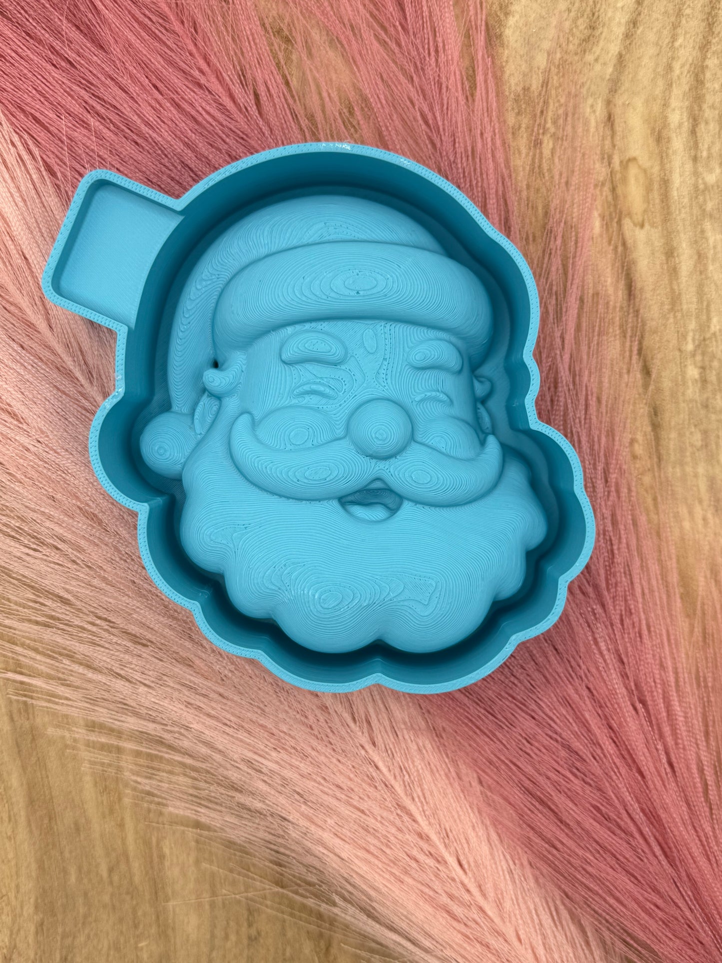 3D Santa Freshie Mold | silicone freshie mold