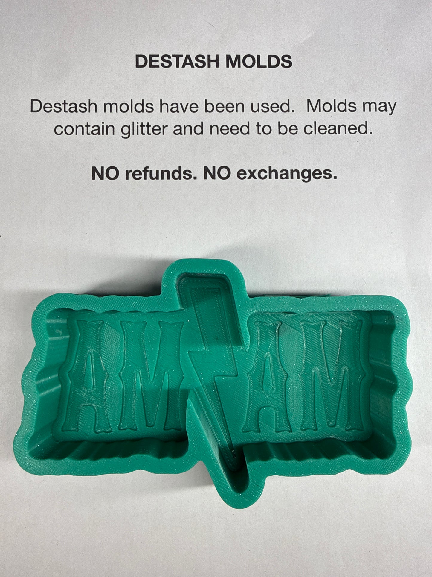 DESTASH Mold - MAMA Lightening Bolt