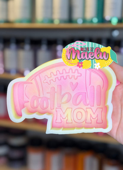 Football Mom Freshie Mold | silicone freshie mold
