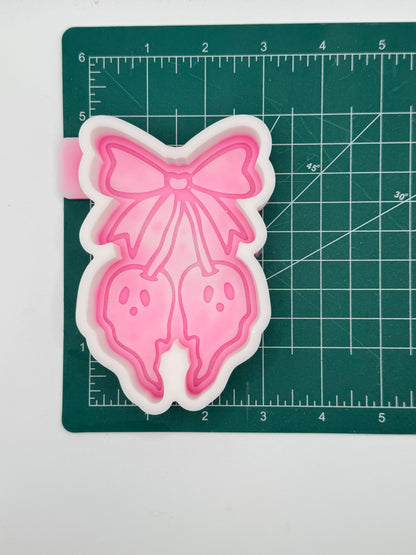 Ghost Cherries Freshie Mold | silicone freshie mold