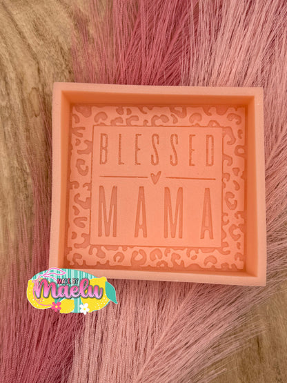 Blessed Mama Square| silicone freshie mold
