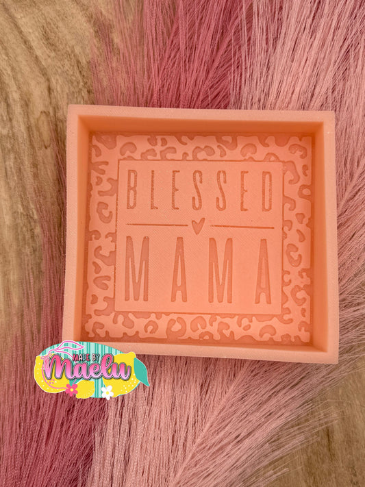 Blessed Mama Square| silicone freshie mold
