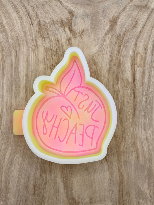Just Peachy (Overstock) Freshie Mold | silicone freshie mold