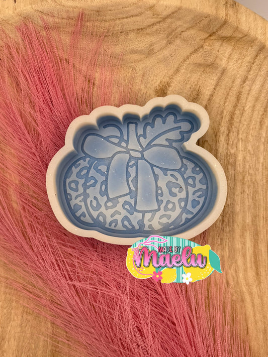 Leopard Print Pumpkin Freshie Mold | Silicone Freshie Mold