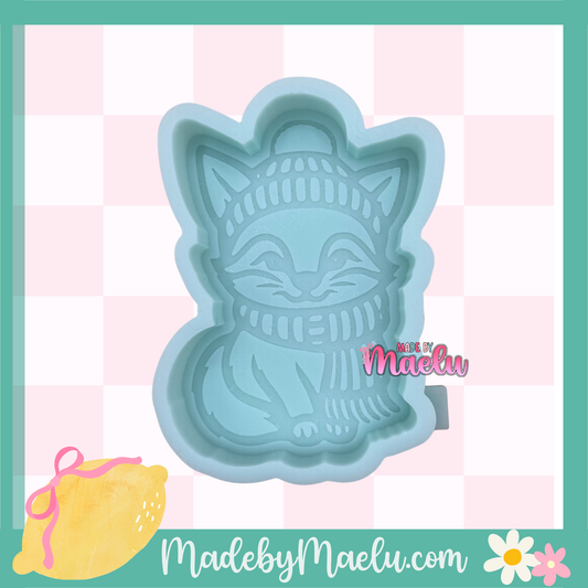 Winter Fox Freshie Mold | silicone freshie mold