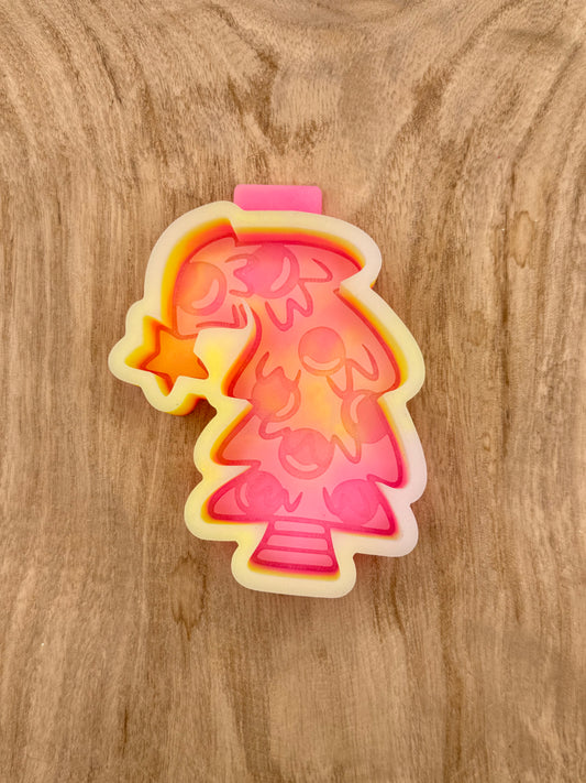 Crooked Christmas Tree (Overstock) Freshie Mold | silicone freshie mold