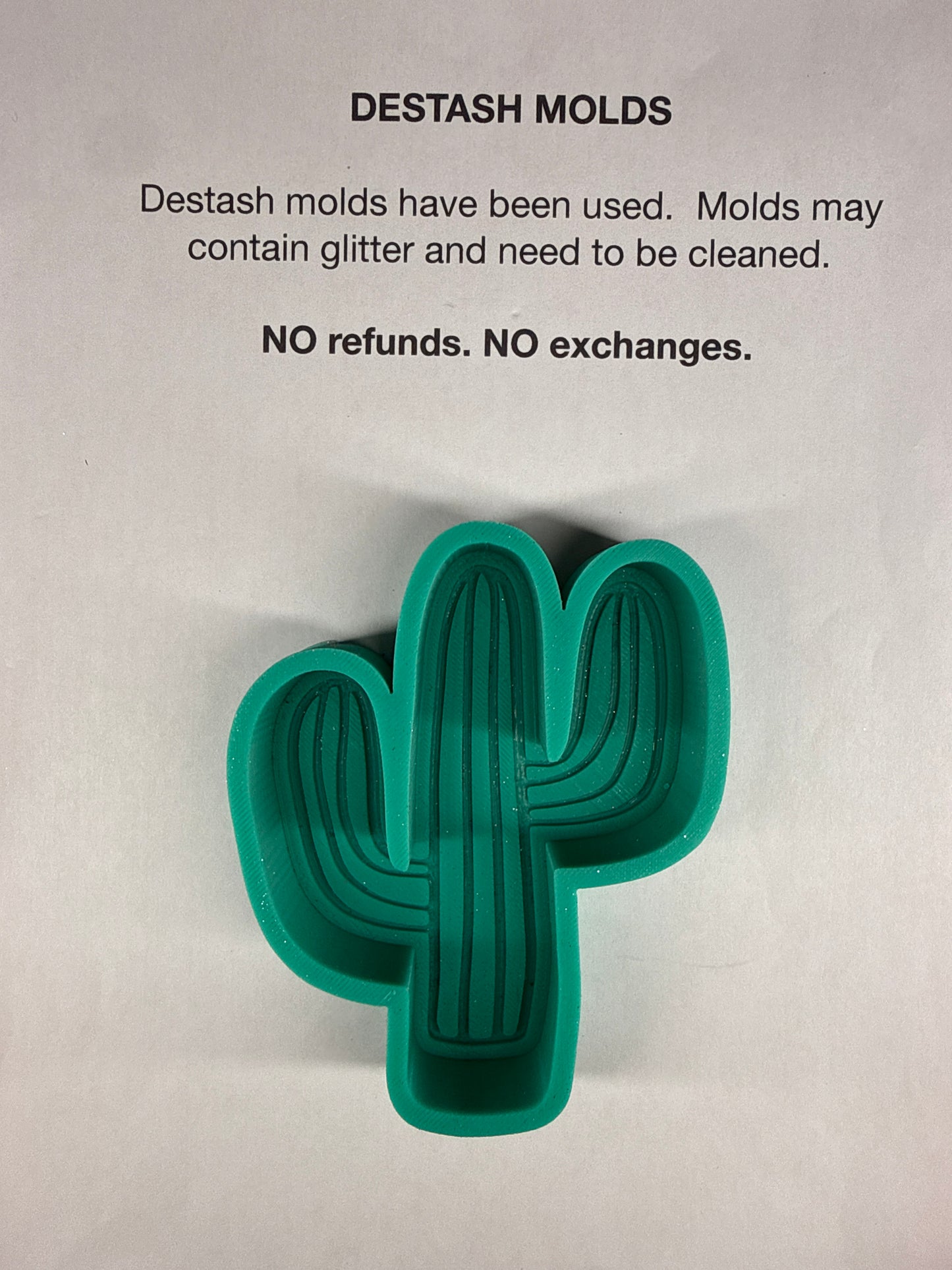 DESTASH Mold - Striped Cactus