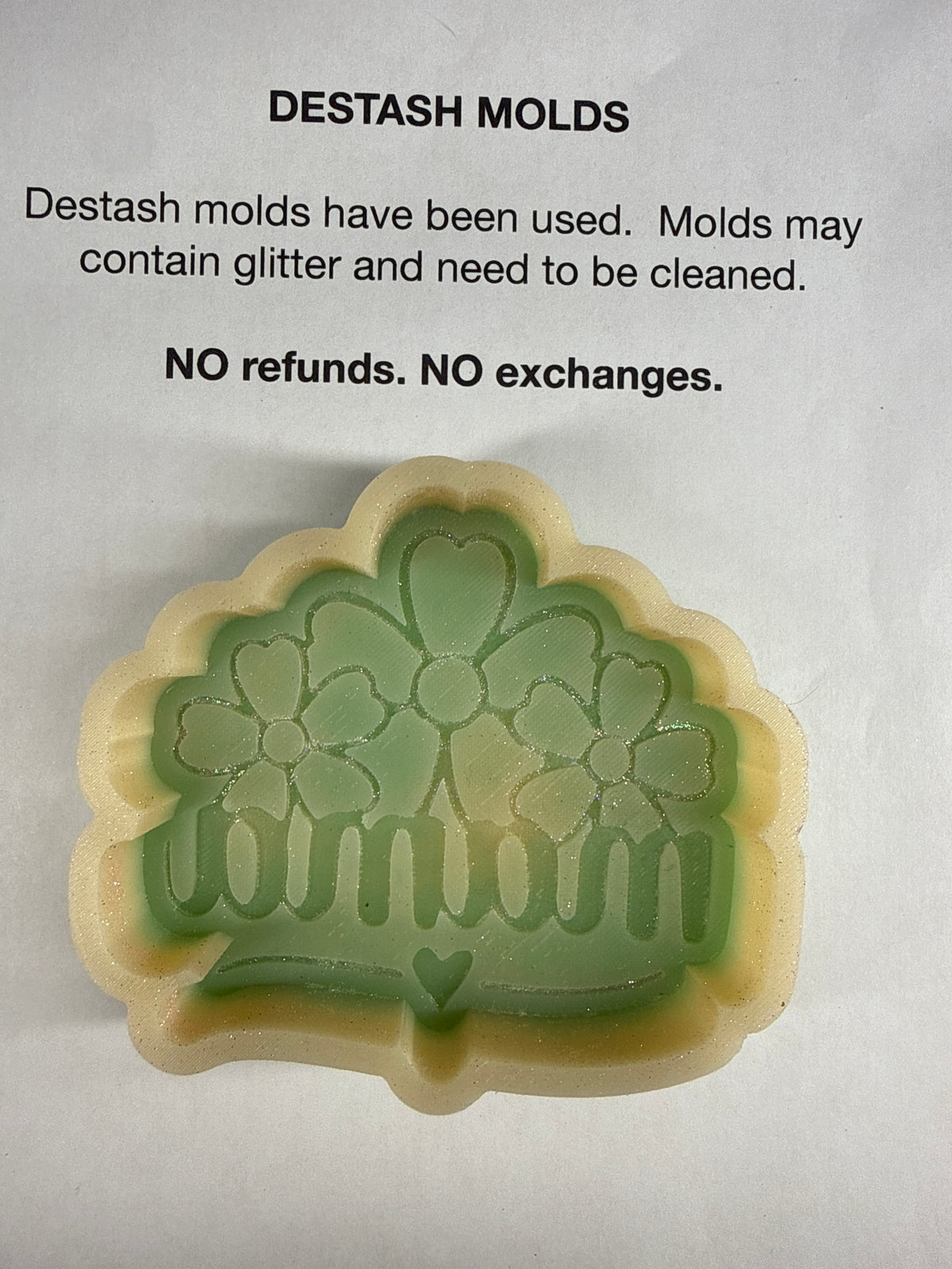 DESTASH Mold - Mama with Flowers