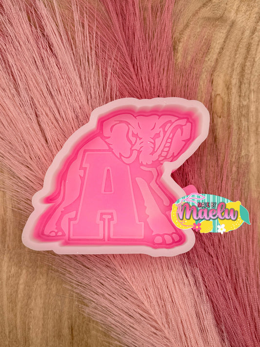 AL Elephant Freshie Mold | silicone freshie mold