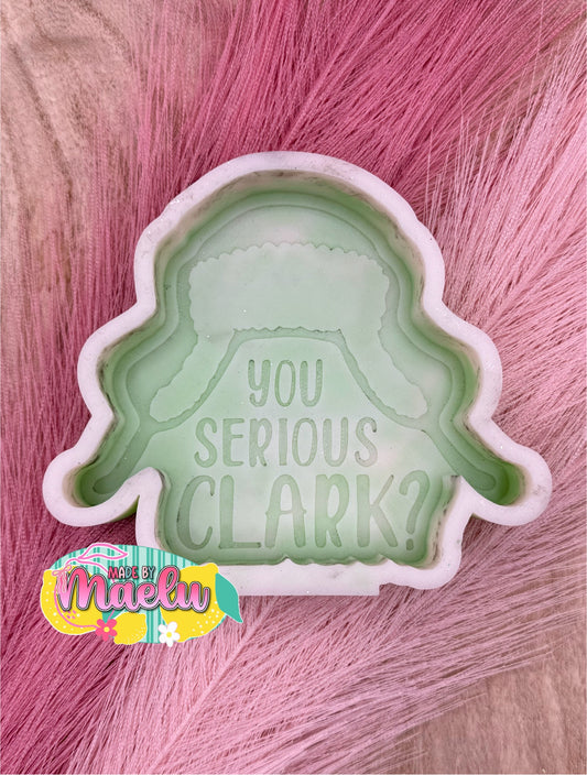 Clark Christmas Freshie Mold | silicone freshie mold