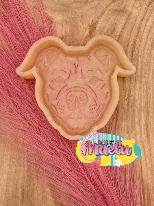 Pittie Freshie Mold | Pit Bull Freshie Mold | Silicone Freshie Mold