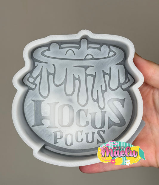 Spell Cauldron Freshie Mold | Silicone Freshie Mold