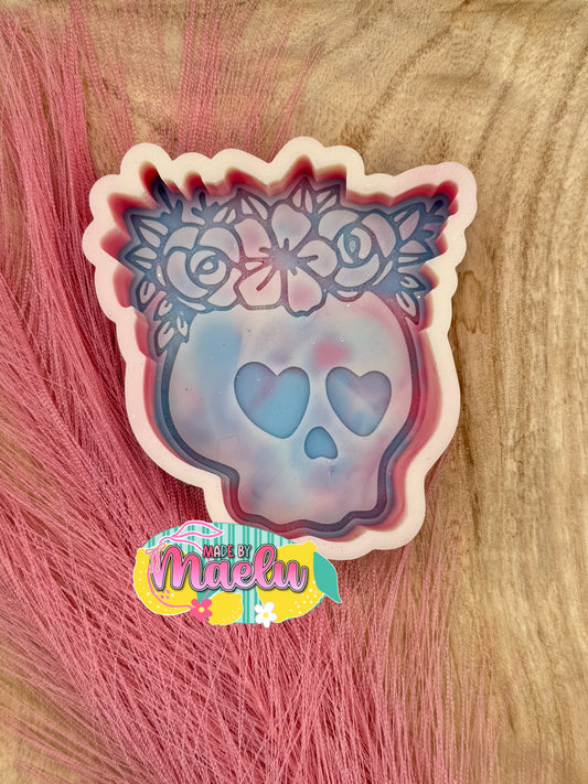 Floral Skeleton Freshie Mold | Silicone Freshie Mold