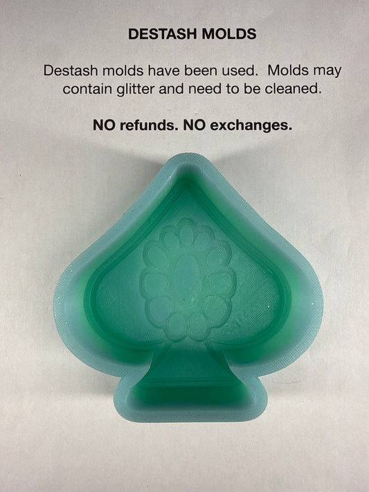 DESTASH Mold - Concho Spade