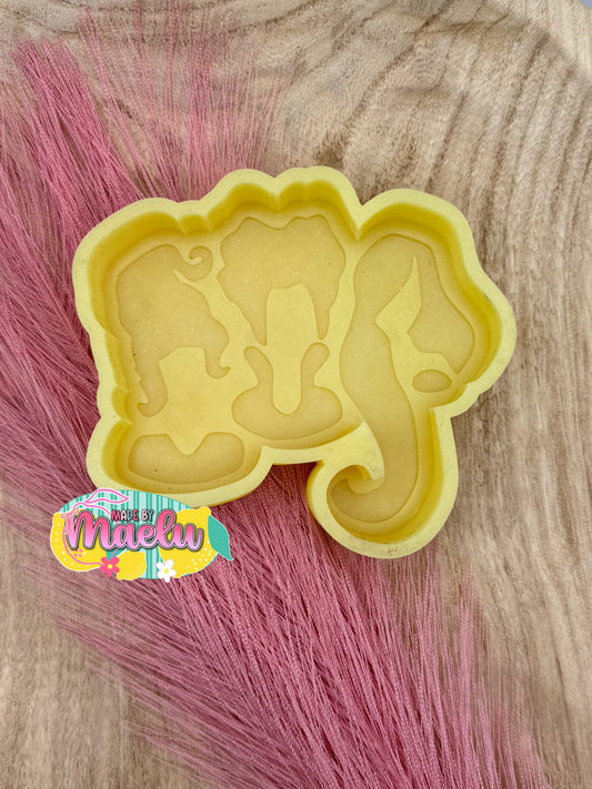 Sisters Outline Freshie Mold | Silicone Freshie Mold