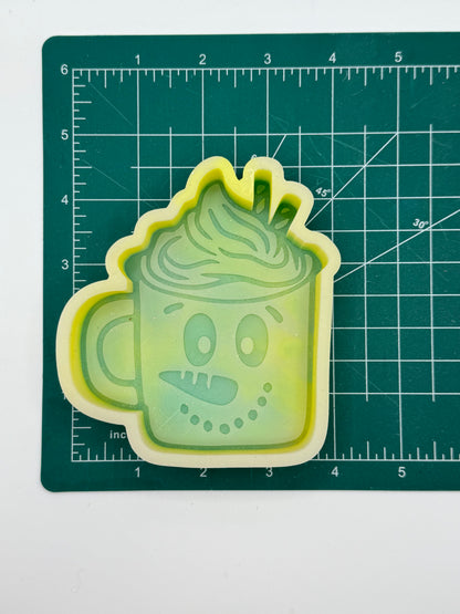 Snowman Mug Freshie Mold | silicone freshie mold