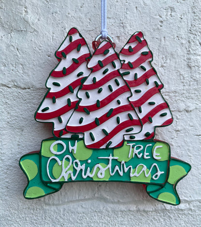 Oh Christmas Tree Freshie Mold | silicone freshie mold