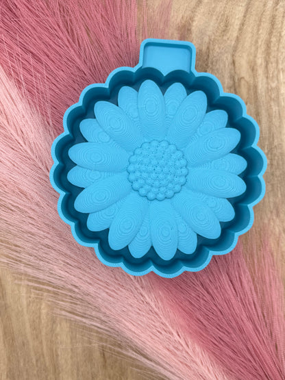 3D Daisy Freshie Mold | silicone freshie mold
