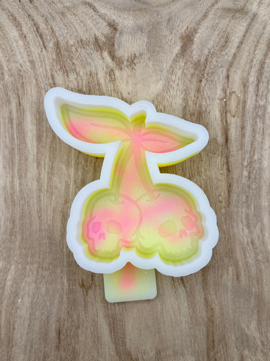 Skull Cherries (Overstock) Freshie Mold | silicone freshie mold