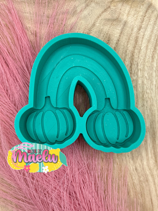 Pumpkin Rainbow Freshie Mold | Silicone Freshie Mold