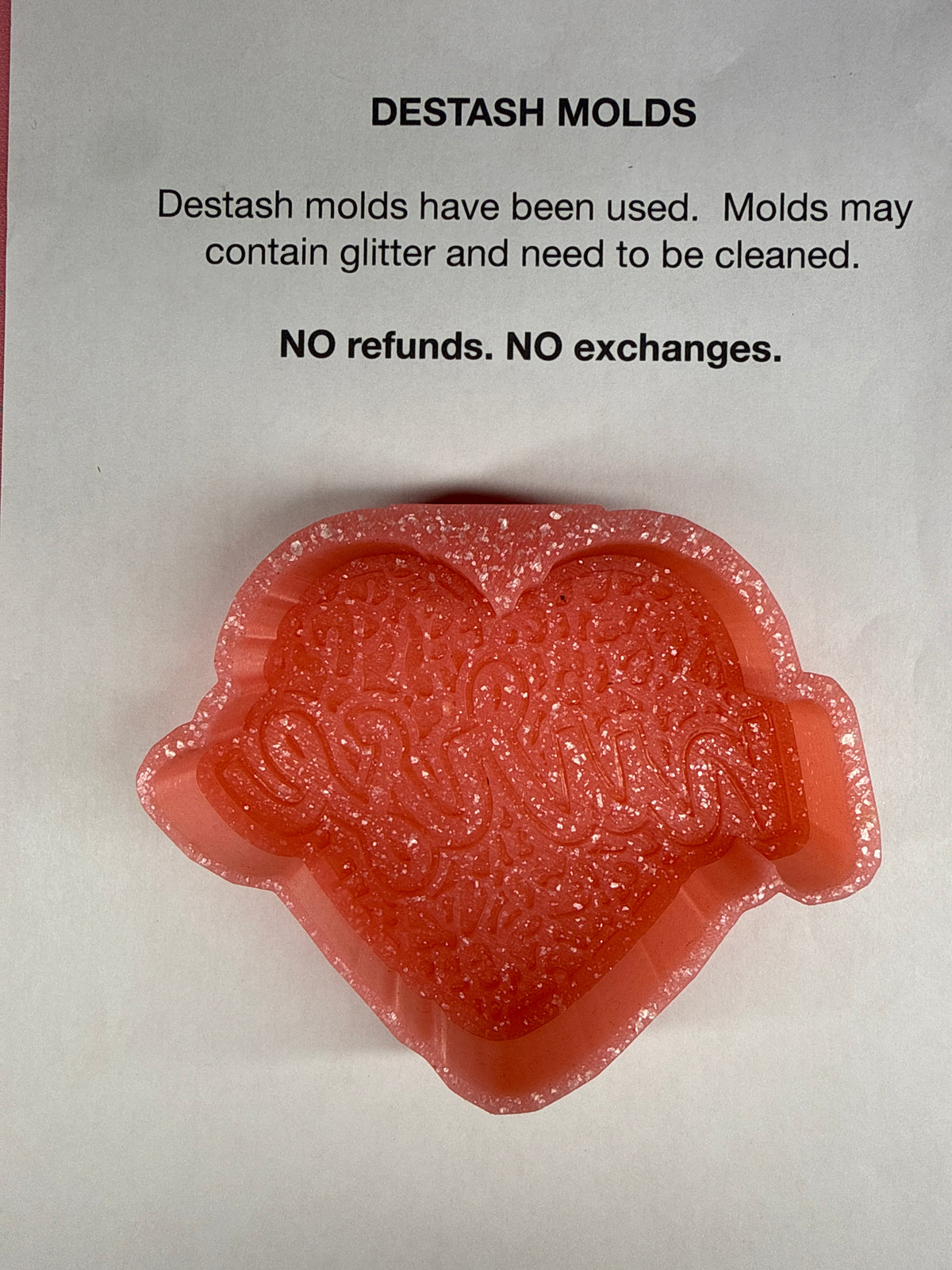 DESTASH Mold - Leopard Nurse Heart