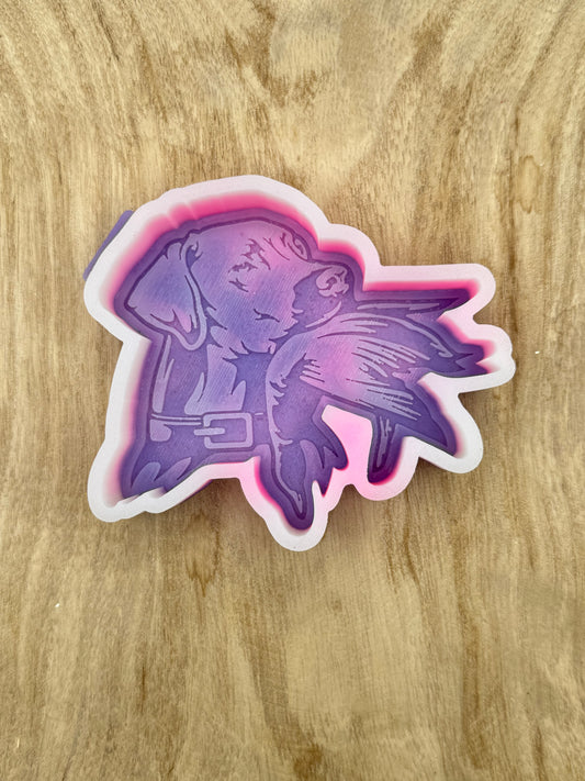 Hunting Duck Dog (Overstock) Freshie Mold | silicone freshie mold