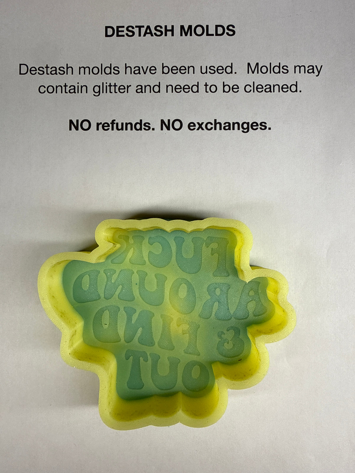 DESTASH Mold - FAFO