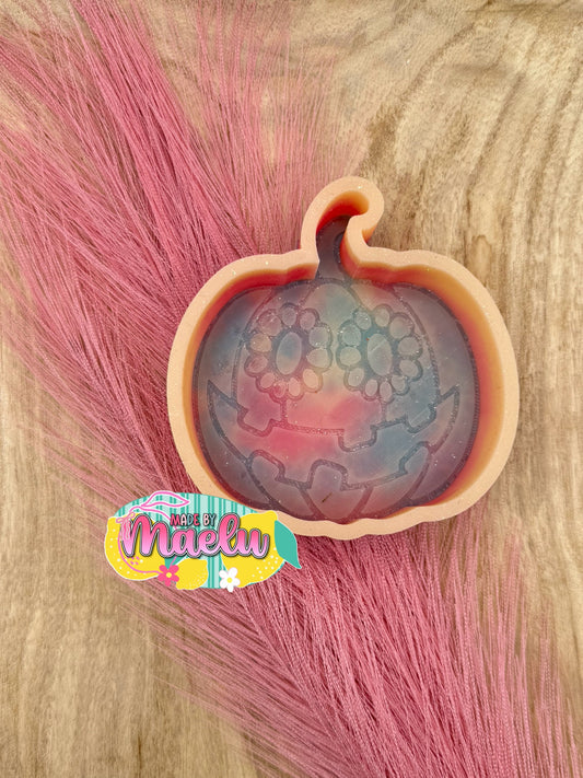 Concho Eyes Pumpkin Freshie Mold | Silicone Freshie Mold