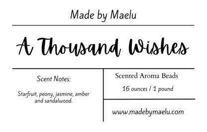 1000 Wishes | Scented Aroma Beads