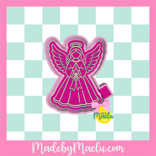 Angel Tree Topper Freshie Mold | silicone freshie mold | C191