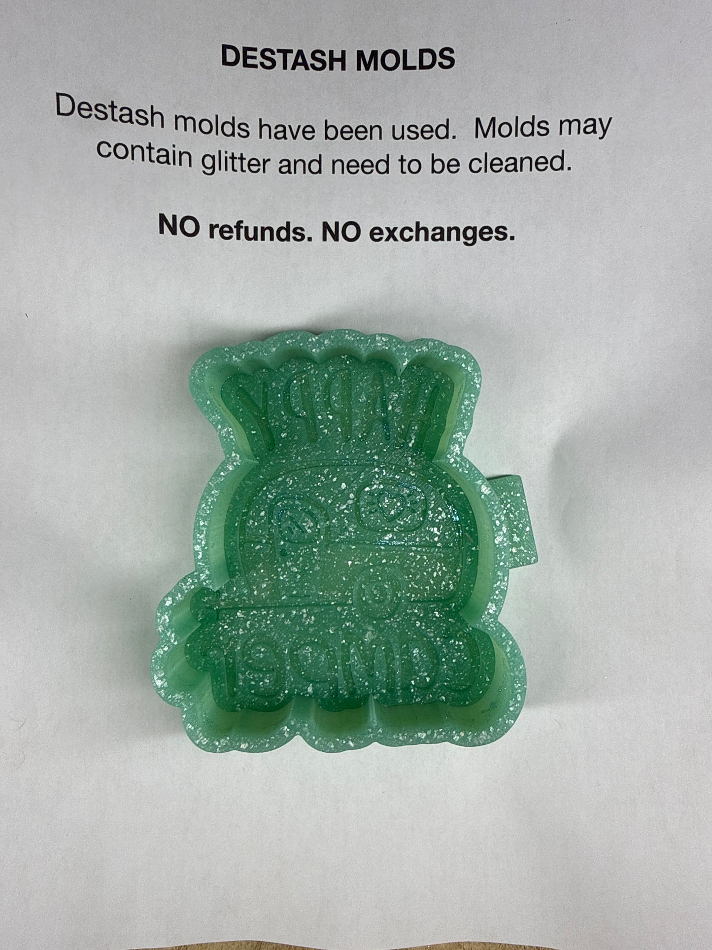 DESTASH Mold - Happy Camper