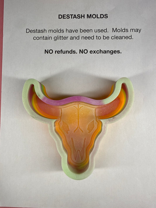 DESTASH Mold - Bull Skull
