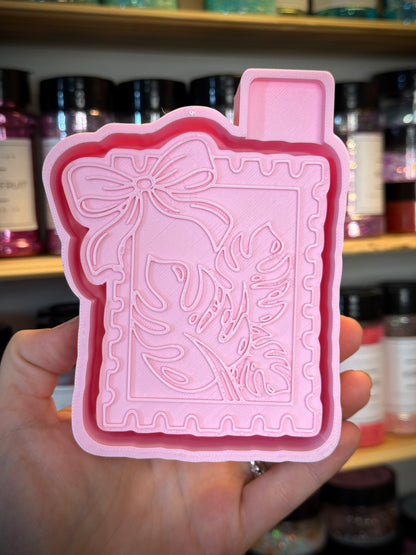 Monstera Stamp Freshie Mold | silicone freshie mold