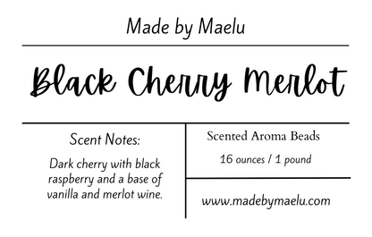 Black Cherry Merlot | 1 pound | Scented Aroma Beads