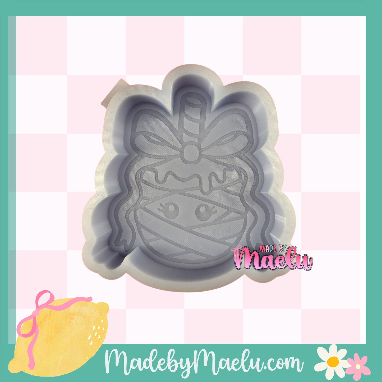 Mummy Candy Apple  freshie mold | silicone freshie mold | F176
