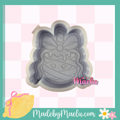 Mummy Candy Apple  freshie mold | silicone freshie mold | F176