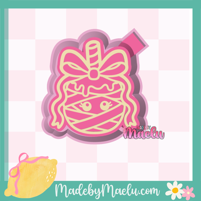 Mummy Candy Apple  freshie mold | silicone freshie mold | F176