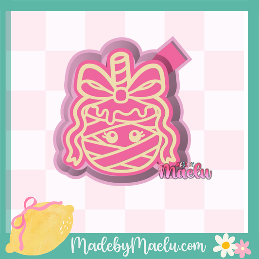 Mummy Candy Apple  freshie mold | silicone freshie mold | F176