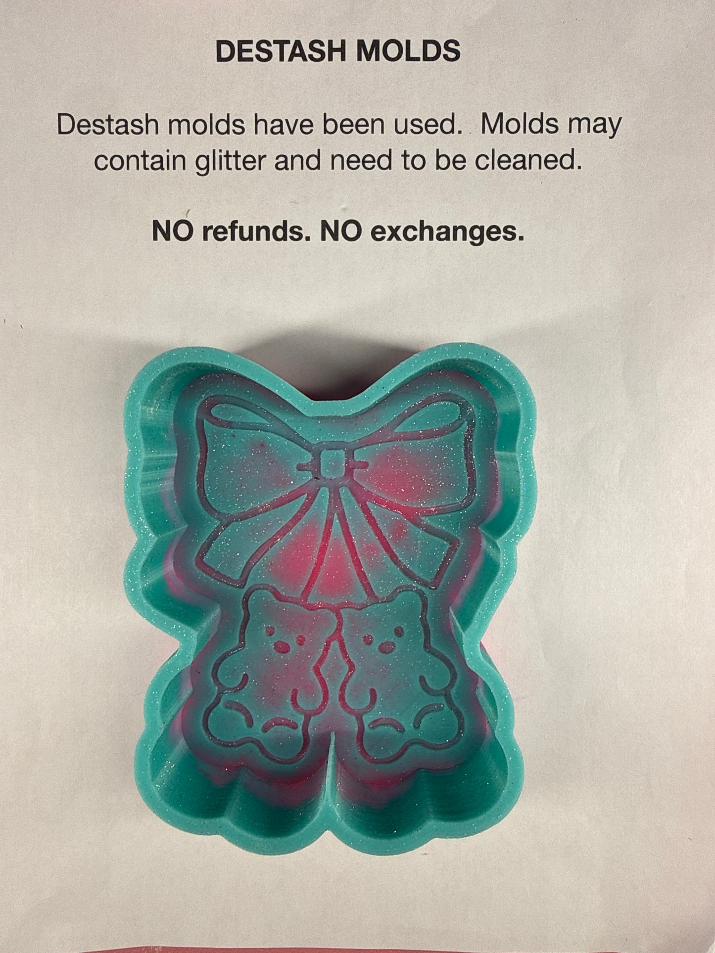 DESTASH Mold - Gummy Bear Cherries