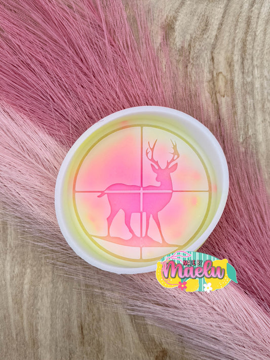 Deer in Scope Freshie Mold | Silicone Freshie Mold