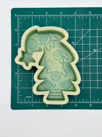 Bent Tree Freshie Mold | silicone freshie mold