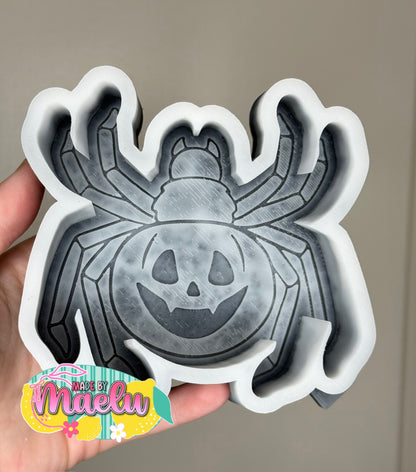 Jack-o-Lantern Spider freshie mold | silicone freshie mold