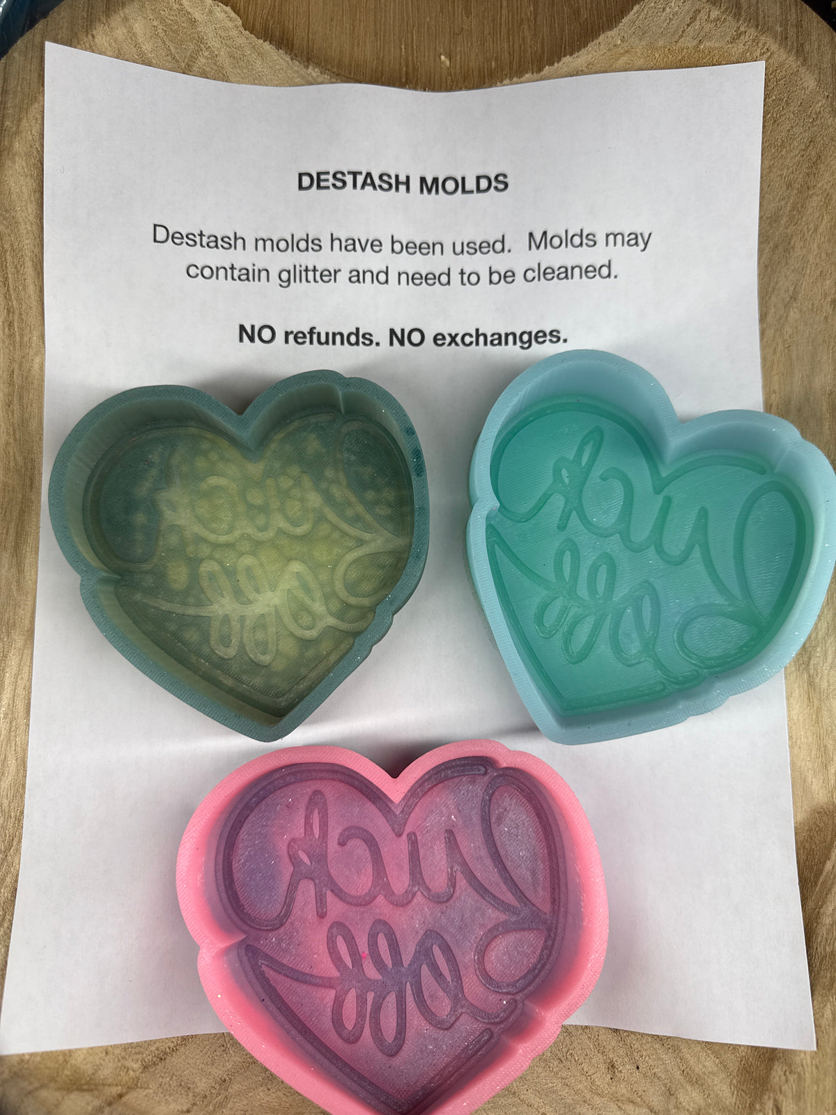DESTASH Mold - F off heart