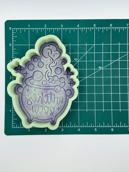 Witches Brew Mold | Silicone Freshie Mold