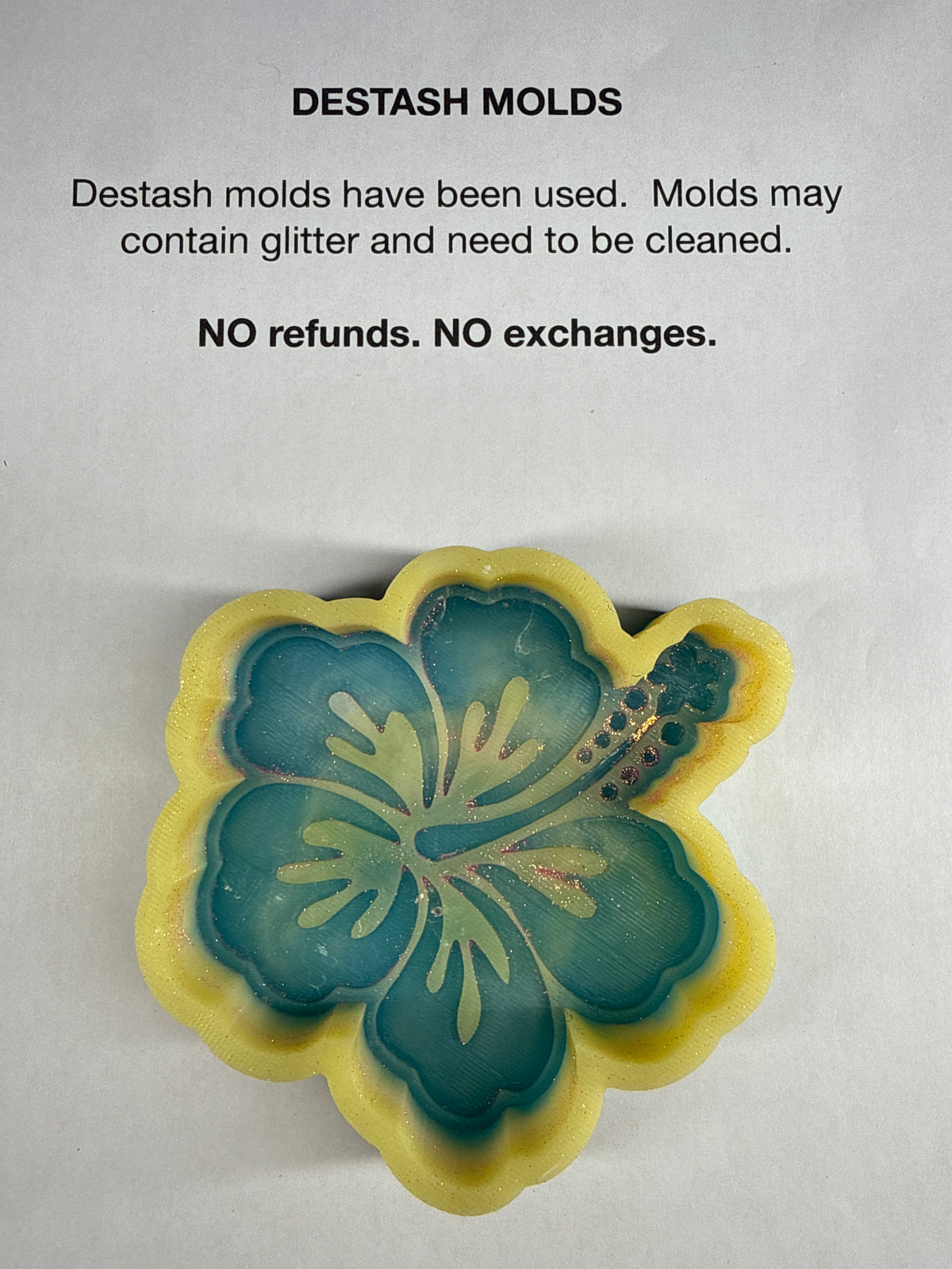 DESTASH Mold - Hibiscus