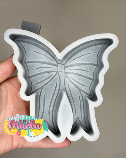 Bat Bow freshie mold | silicone freshie mold