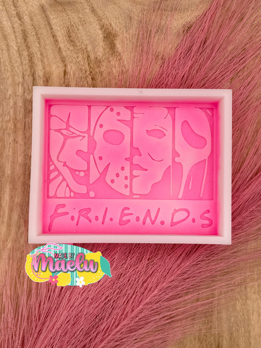 Horror Friends Freshie Mold | Silicone Freshie Mold