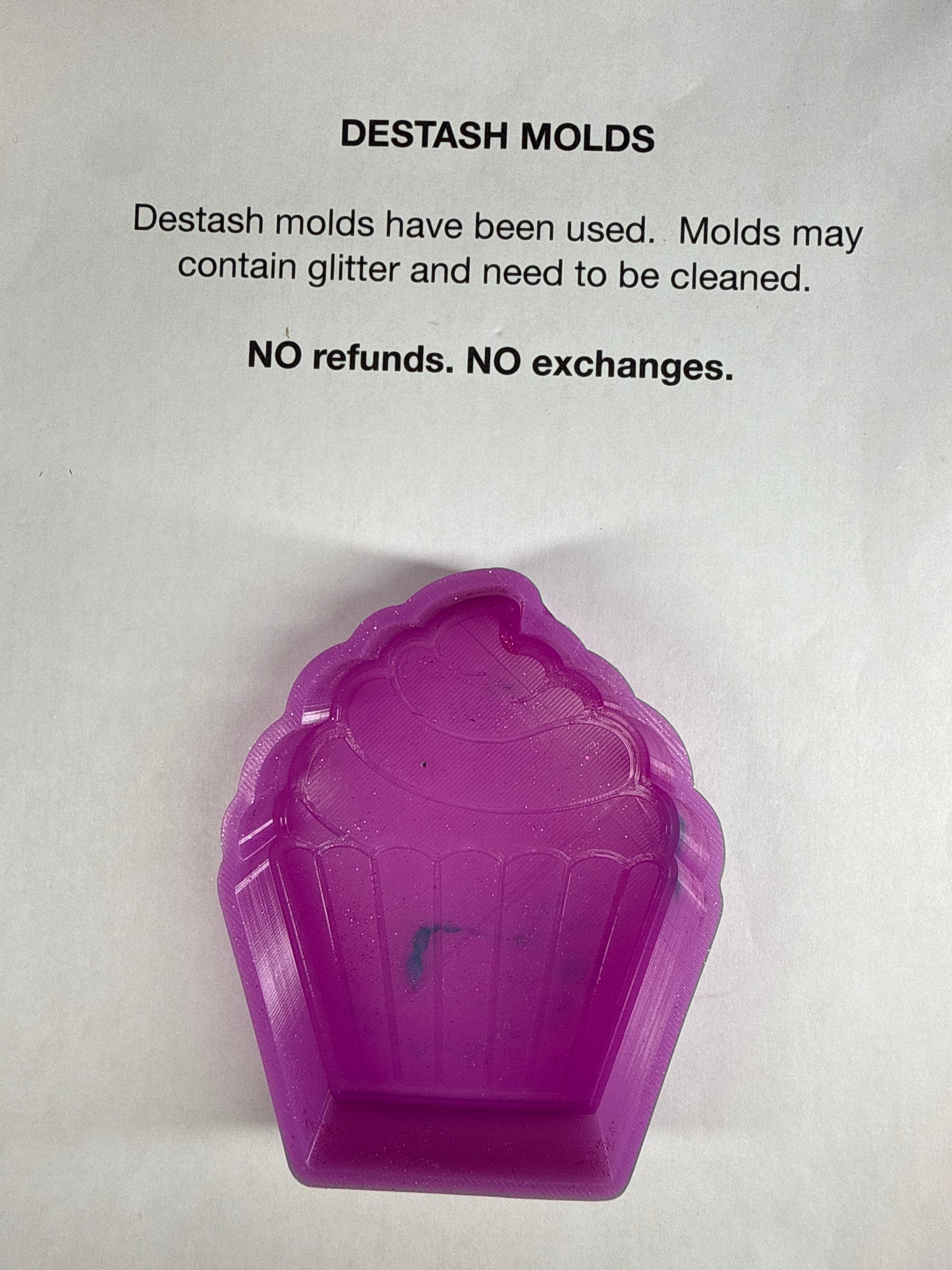 DESTASH Mold - Cupcake