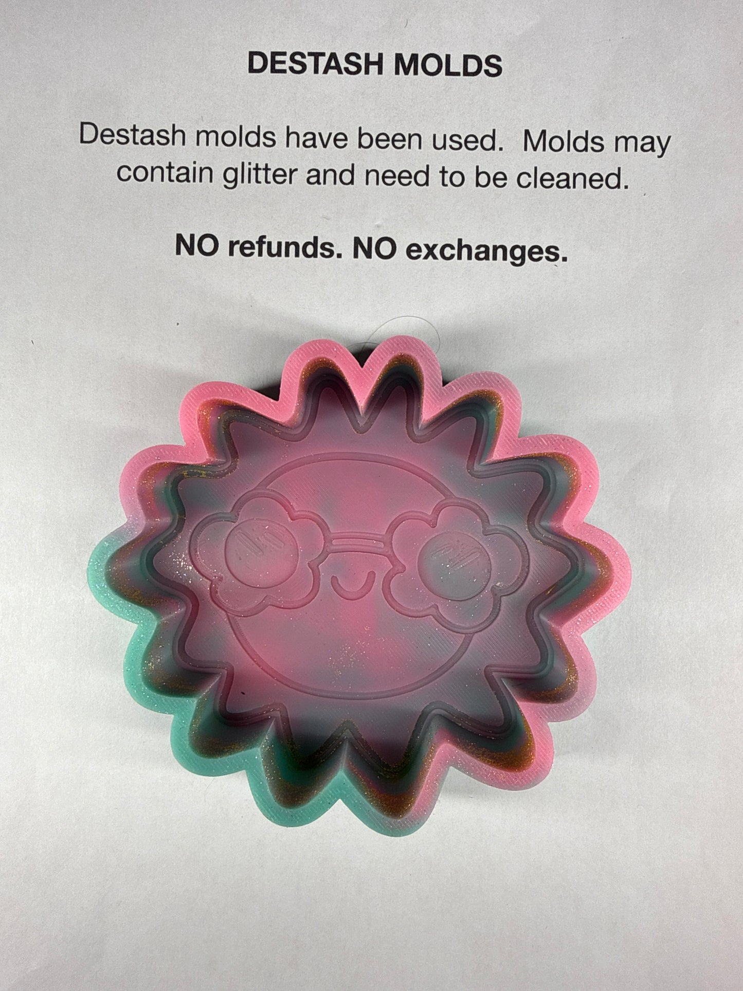 DESTASH Mold - Sun with Glasses
