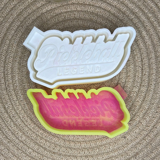 Pickleball Legend Freshie Mold | silicone freshie mold | 214